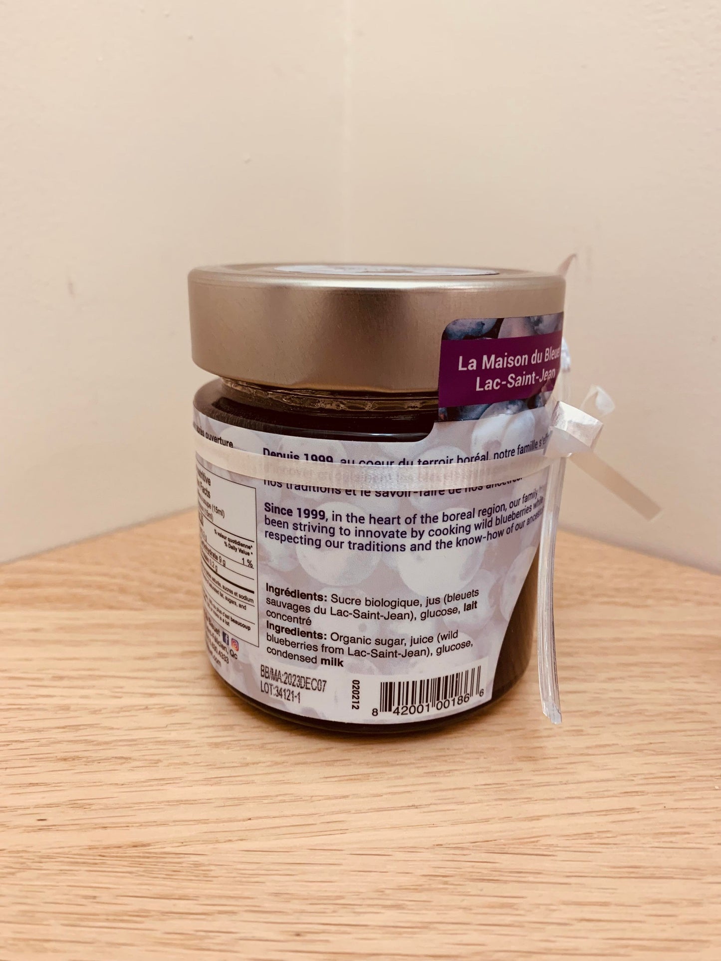 Caramel aux bleuets sauvages (106 ml ou 212 ml)